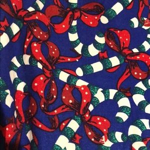 Candy Cane Christmas Leggings